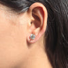 Minimal Crystal Stud Earrings ✨