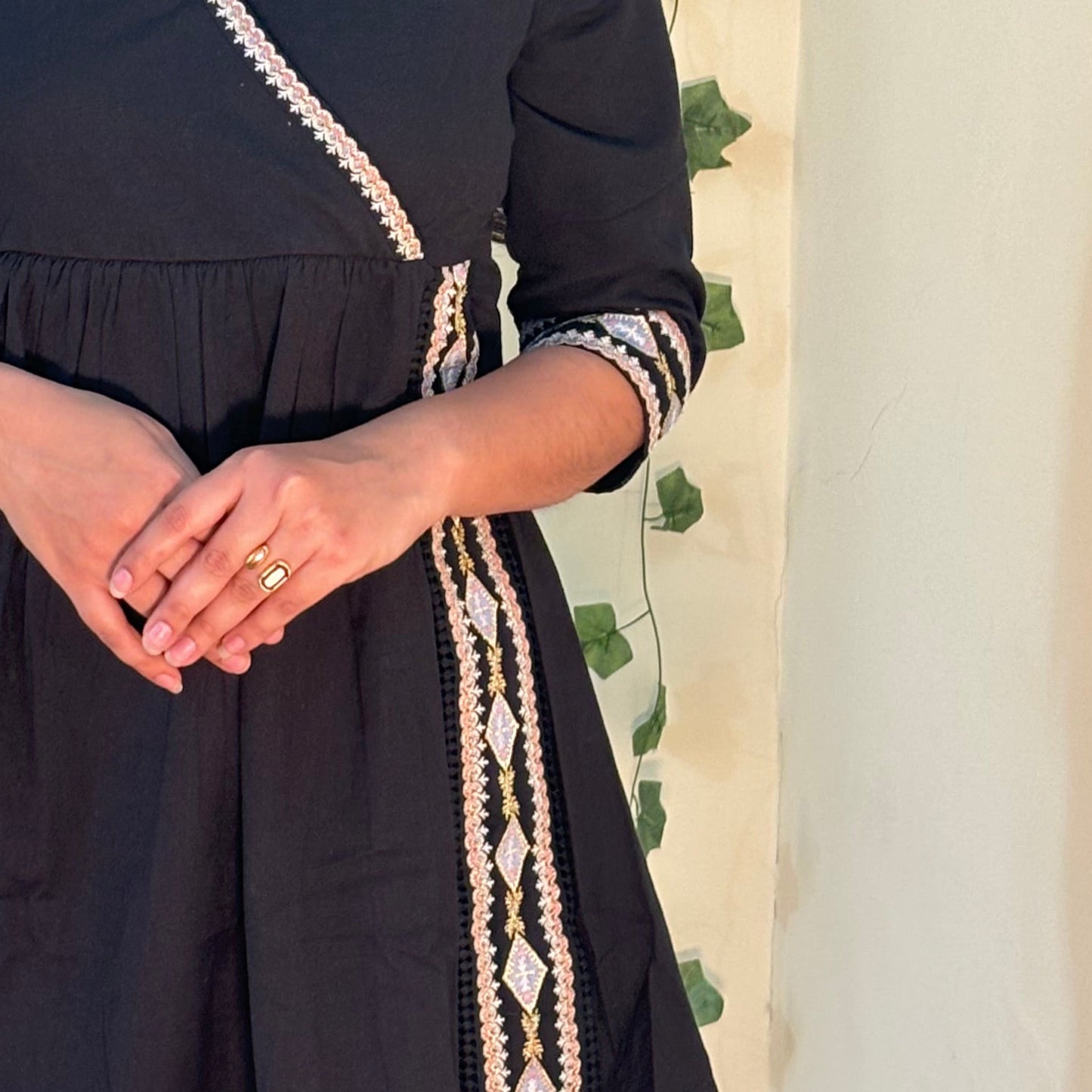 Cotton Flex Indo-Western Two piece Set