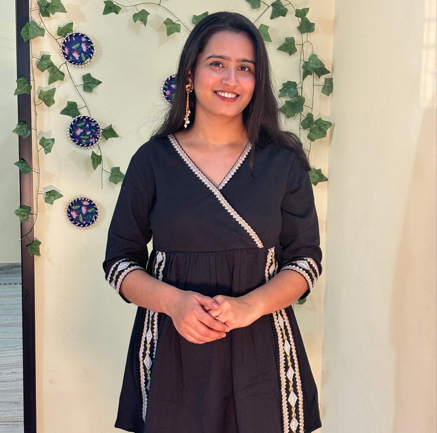 Cotton Flex Indo-Western Two piece Set