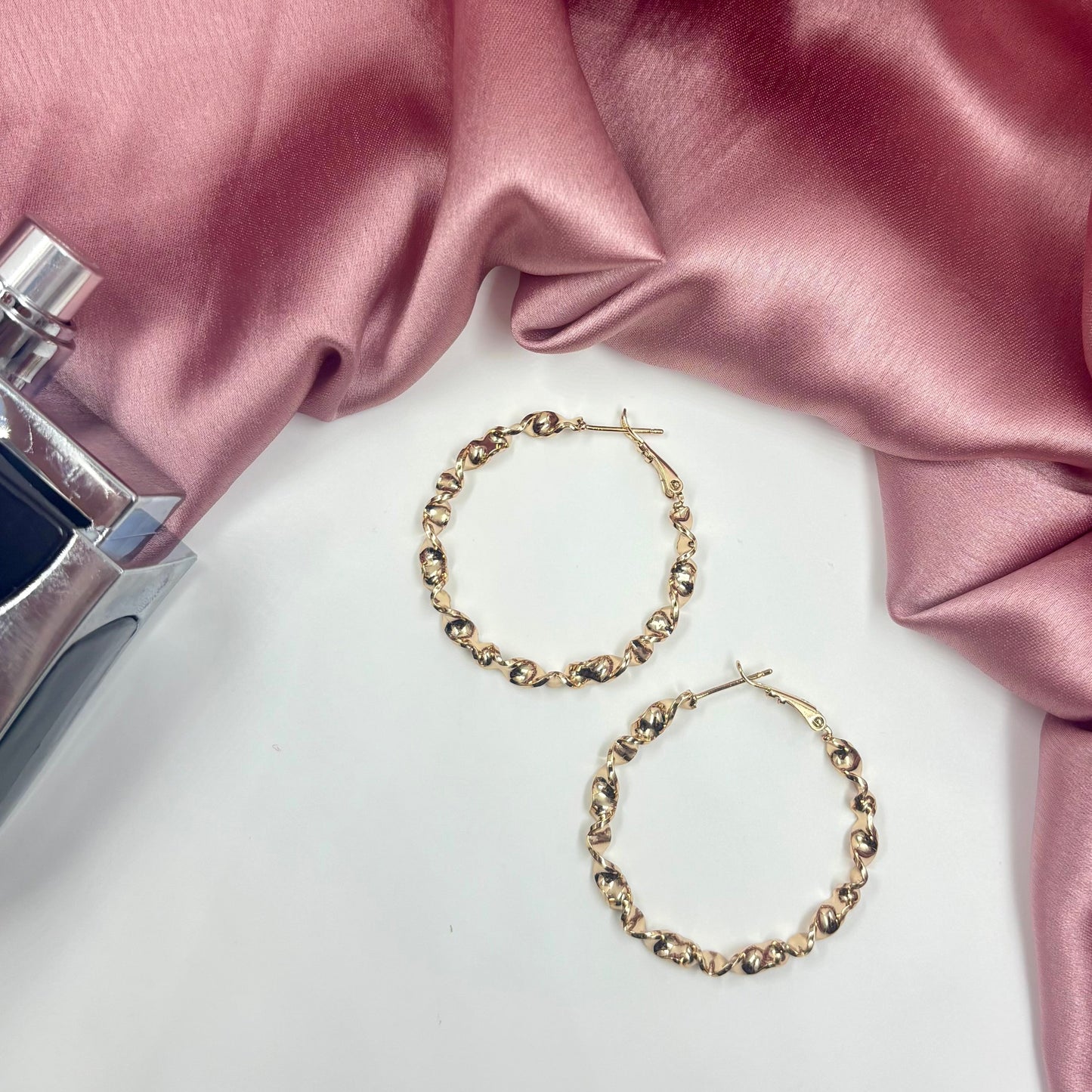 Spiral Hoops Earring