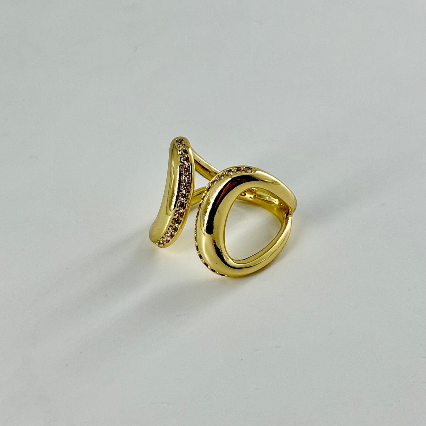 Modern Infinity Loop Ring