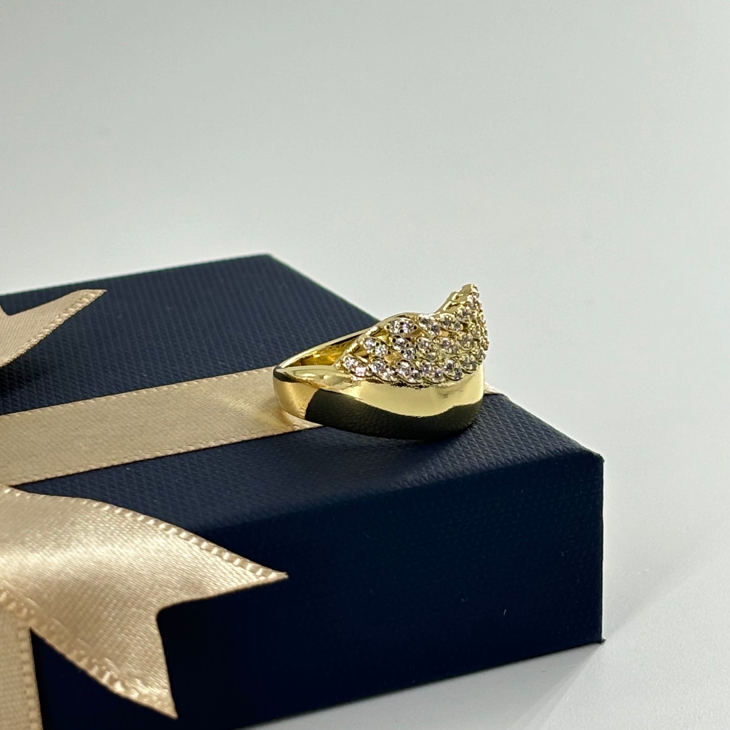 Regal Crown Statement Ring