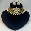 Polki Kundan Pearl Choker Set