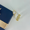 Solitaire & Chain-Link Ring Combo Set