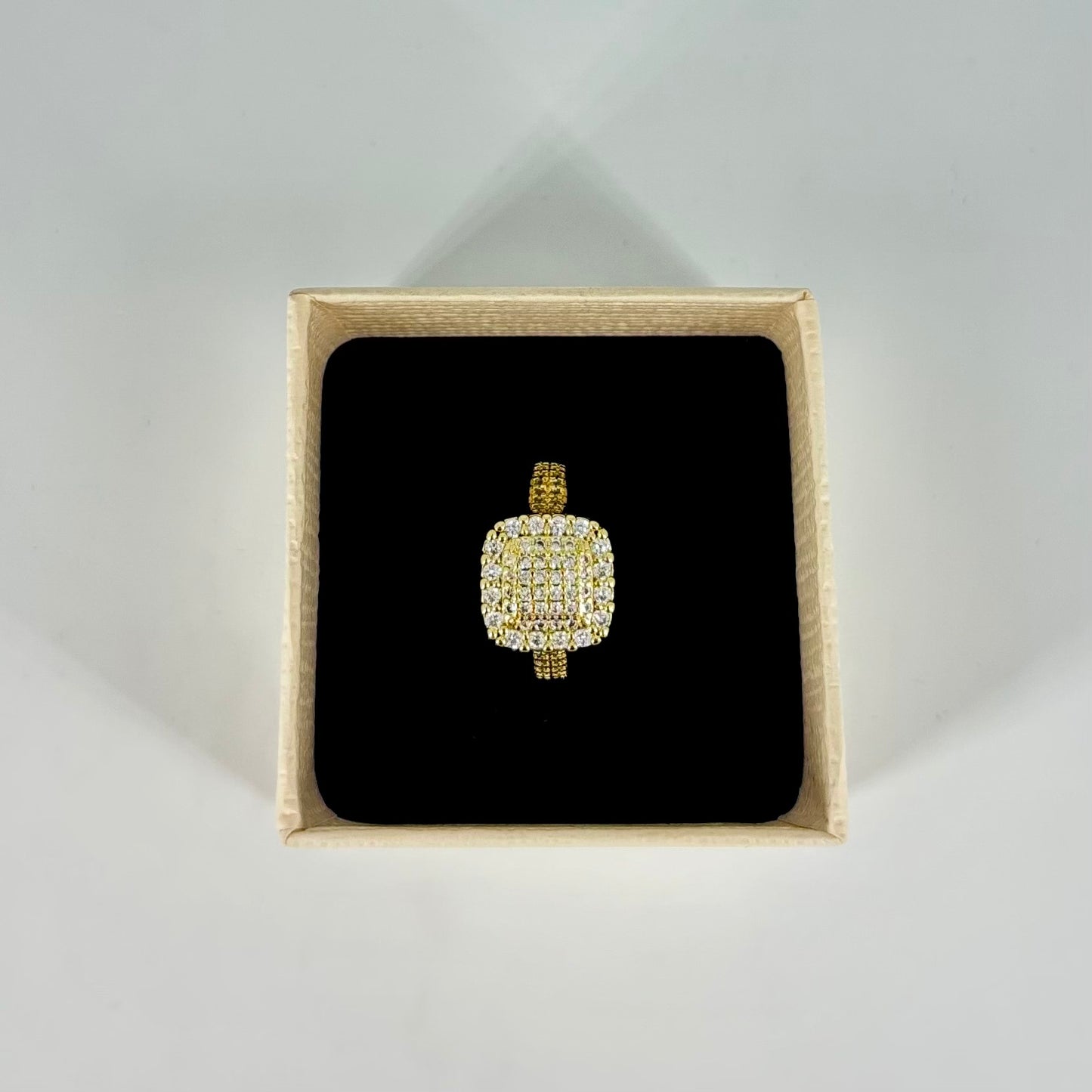Classic Gold-Plated CZ Ring combo Set