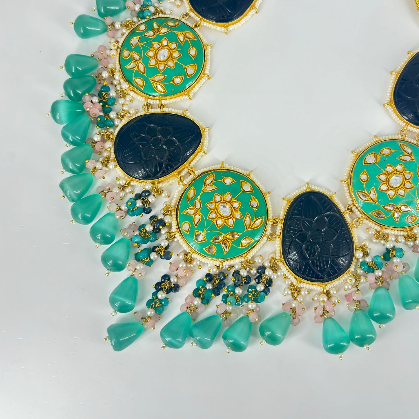 Regal Meenakari with Pratash Work