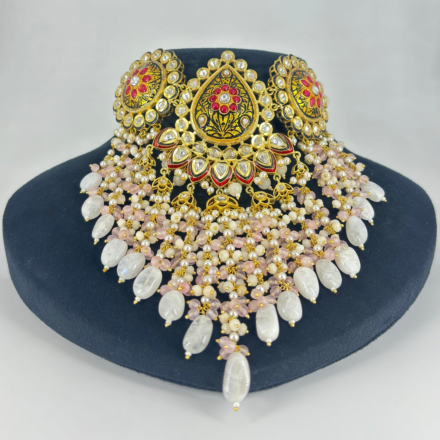 Meenakari & Polki Grand Bridal Choker