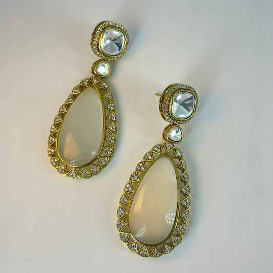 Timeless Polki & Gold-Plated Necklace Set