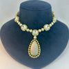 Timeless Polki & Gold-Plated Necklace Set