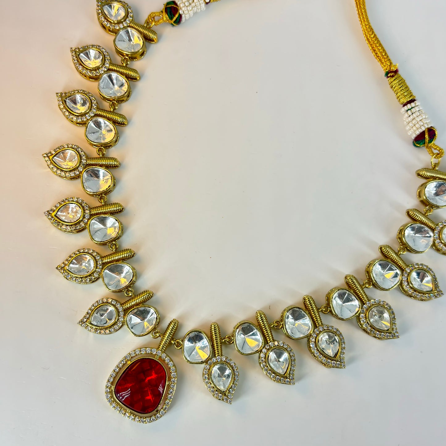Polki Kundan necklace set
