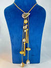 Contemporary Gold-Plated Statement Necklace