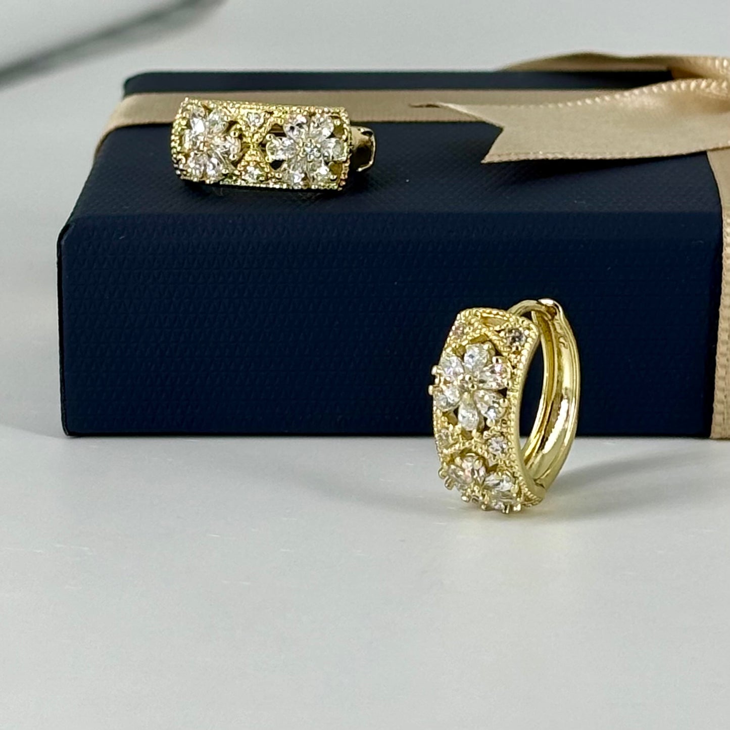 Gold Look-Alike Small Hoop Earring