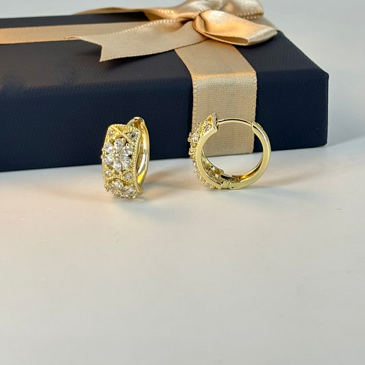 Gold Look-Alike Small Hoop Earring