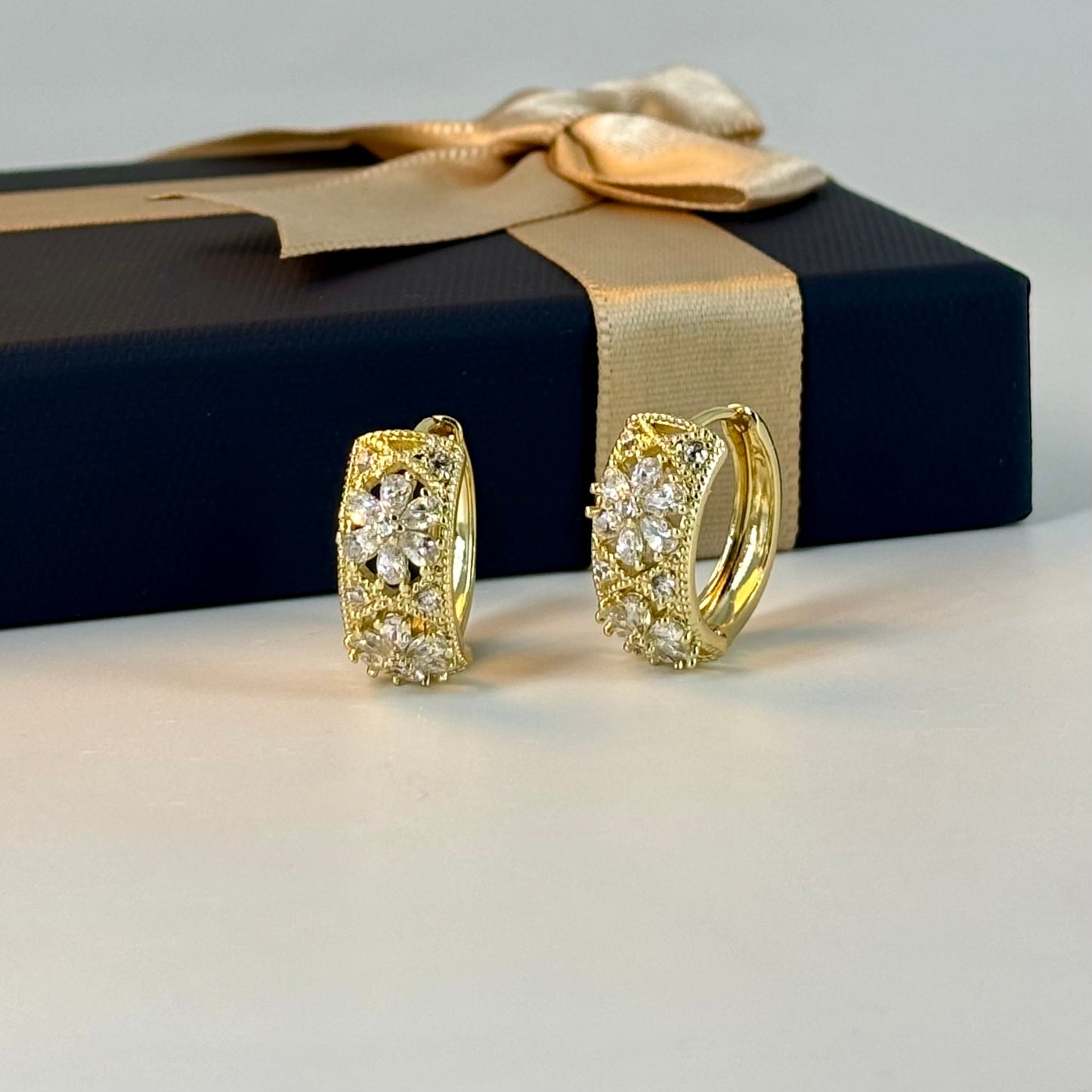 Gold Look-Alike Small Hoop Earring