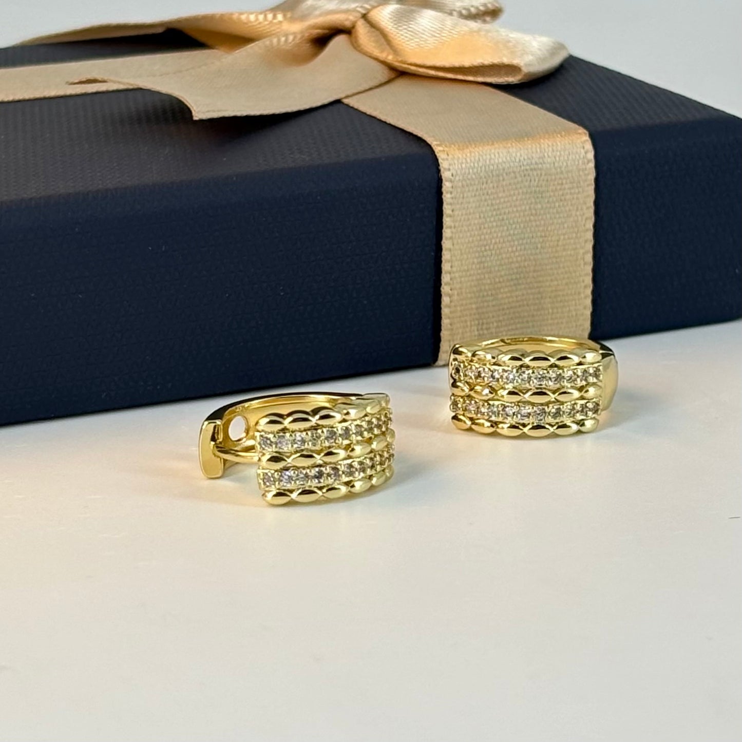 Gold Look-Alike Small Hoop Earring