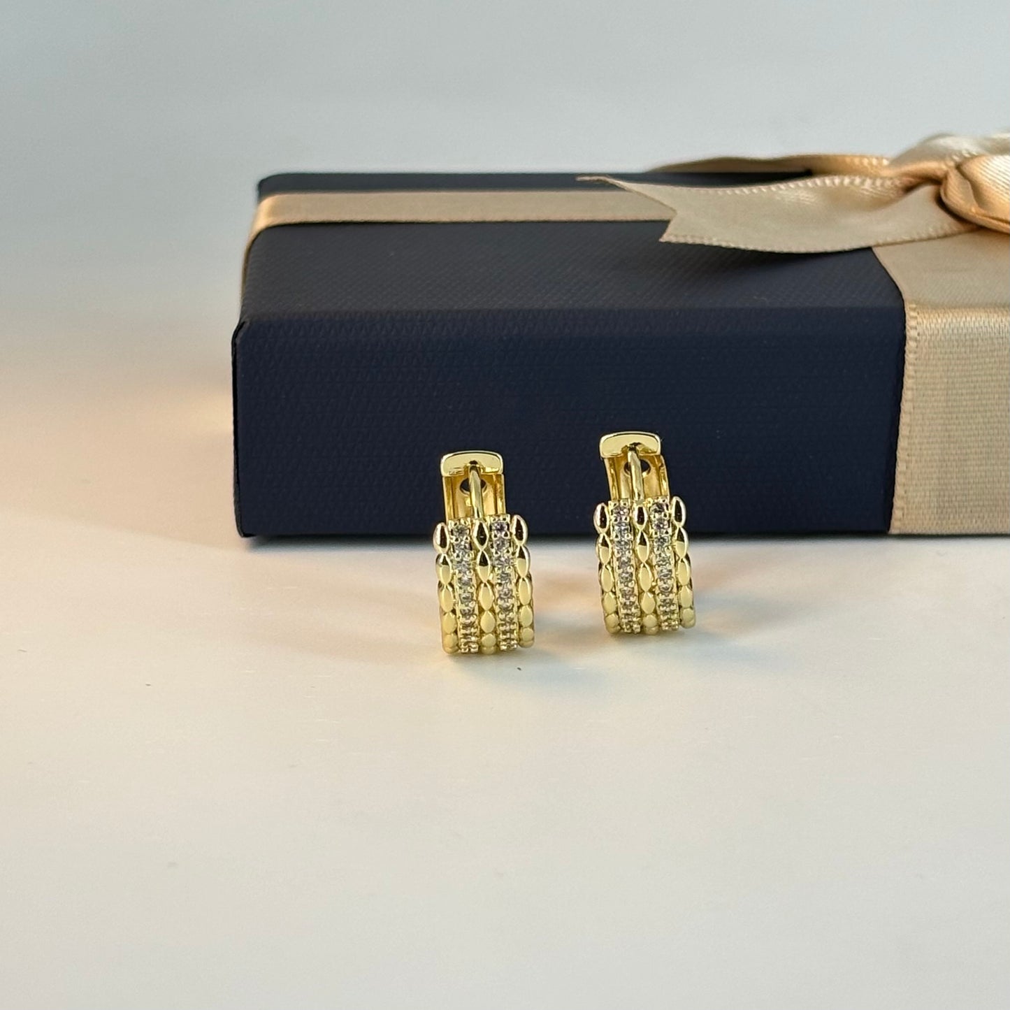 Gold Look-Alike Small Hoop Earring