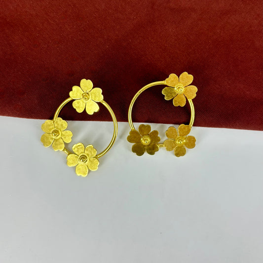 Flower Statement Stud
