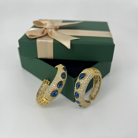 nano-stone polki hoops