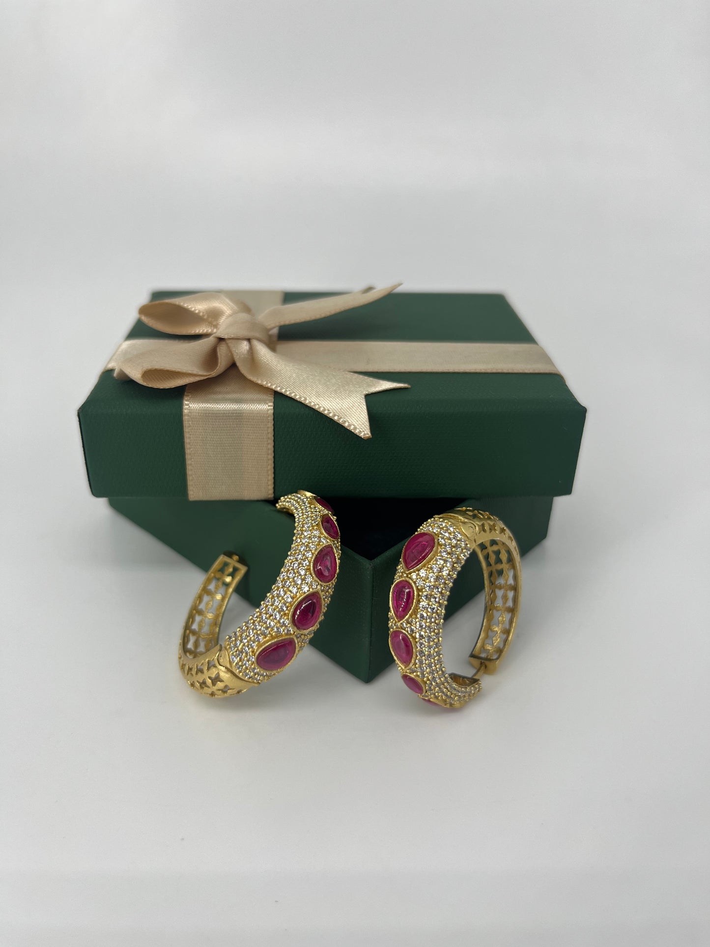 nano-stone polki hoops