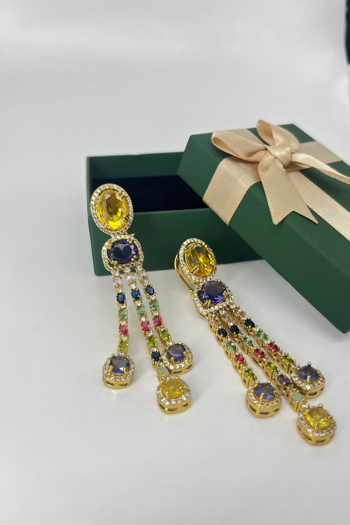 brand inspired earring