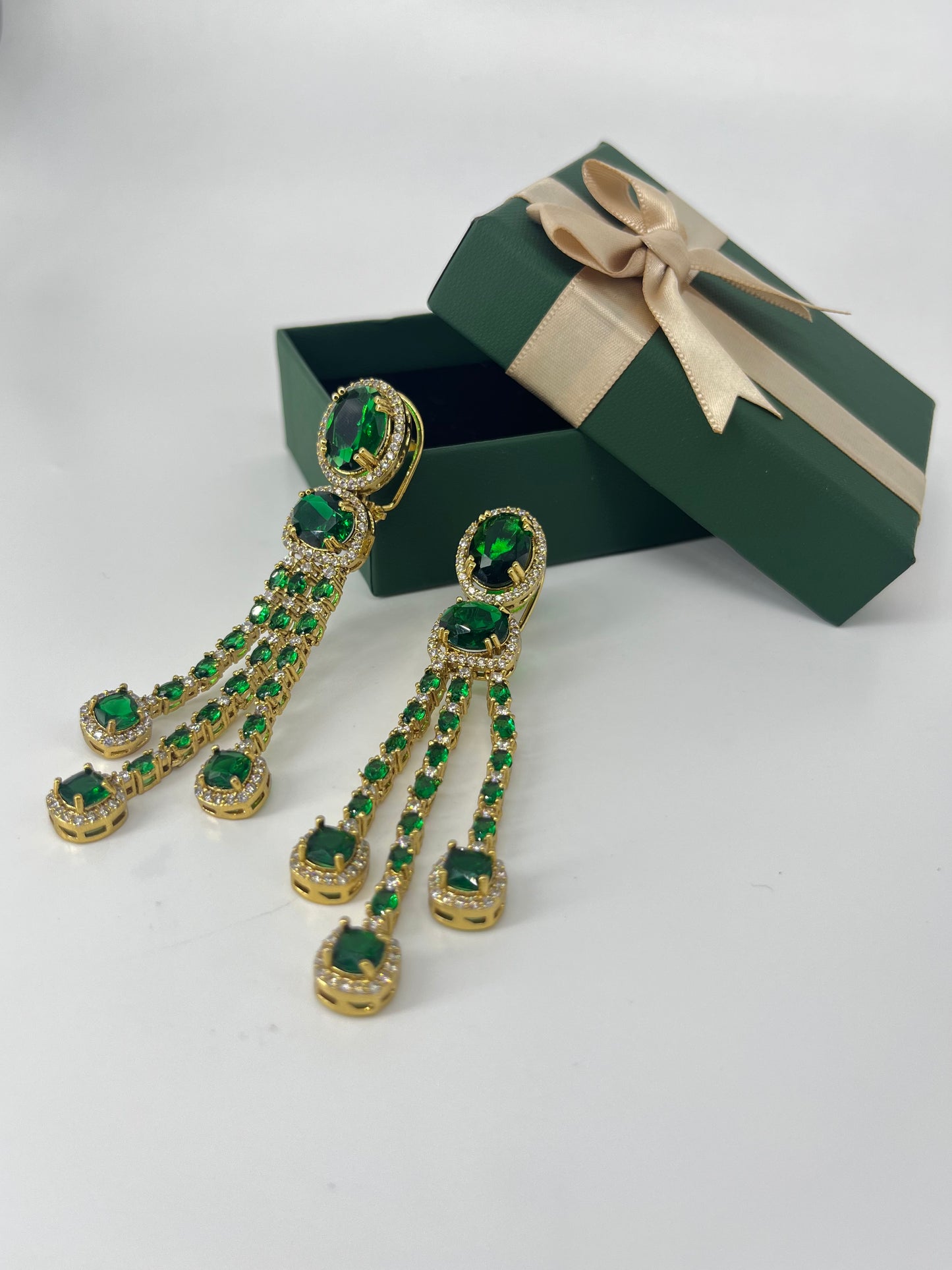brand inspired earring