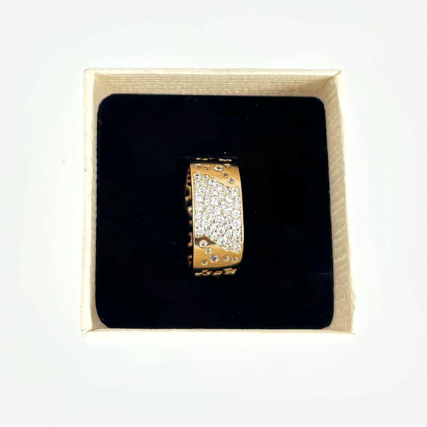 Glam Statement Band Ring