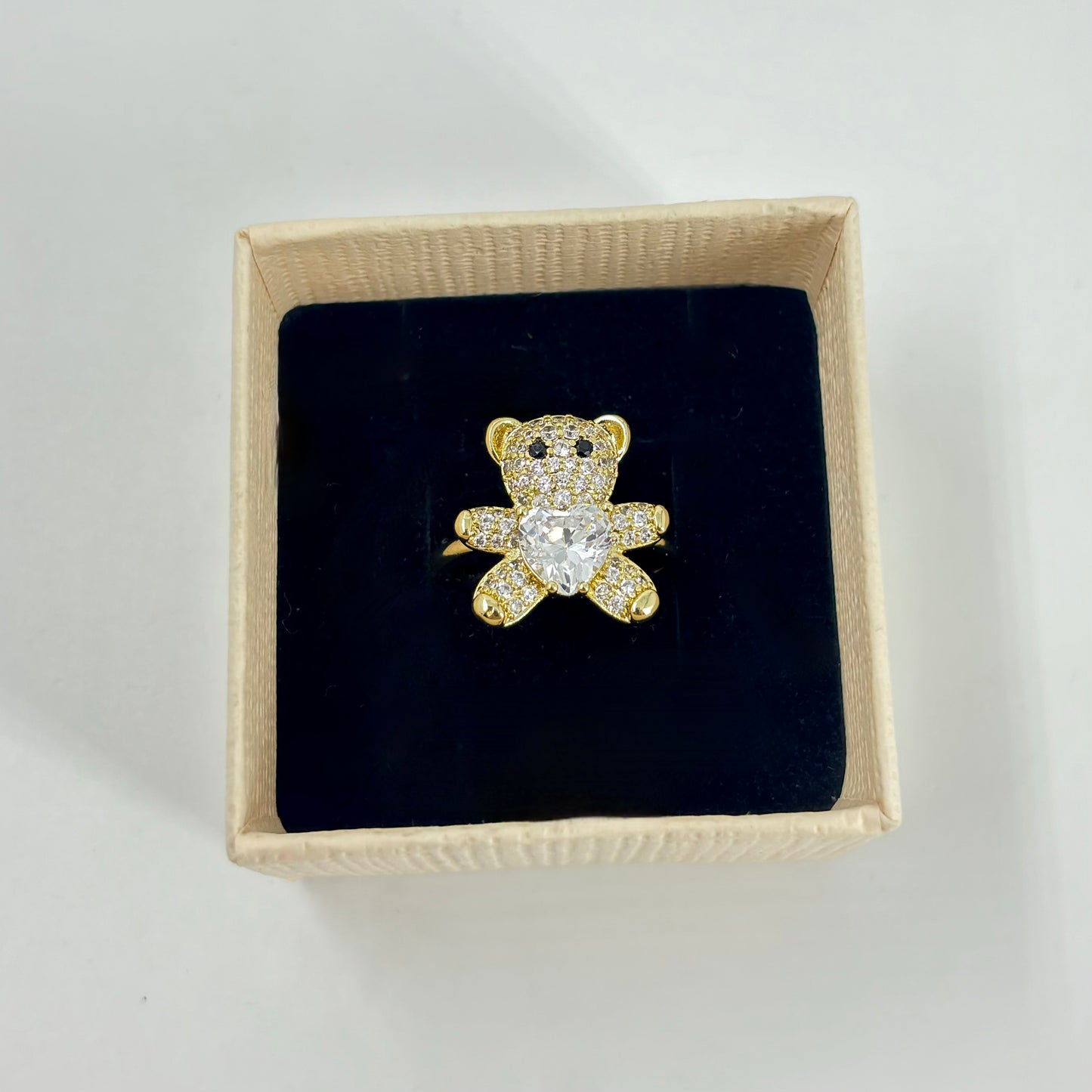 Adorable Teddy Bear Ring