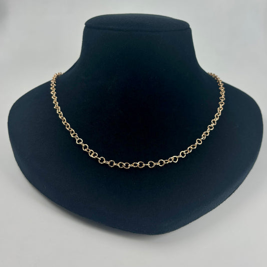 Elegant Rose Gold-Plated Chain