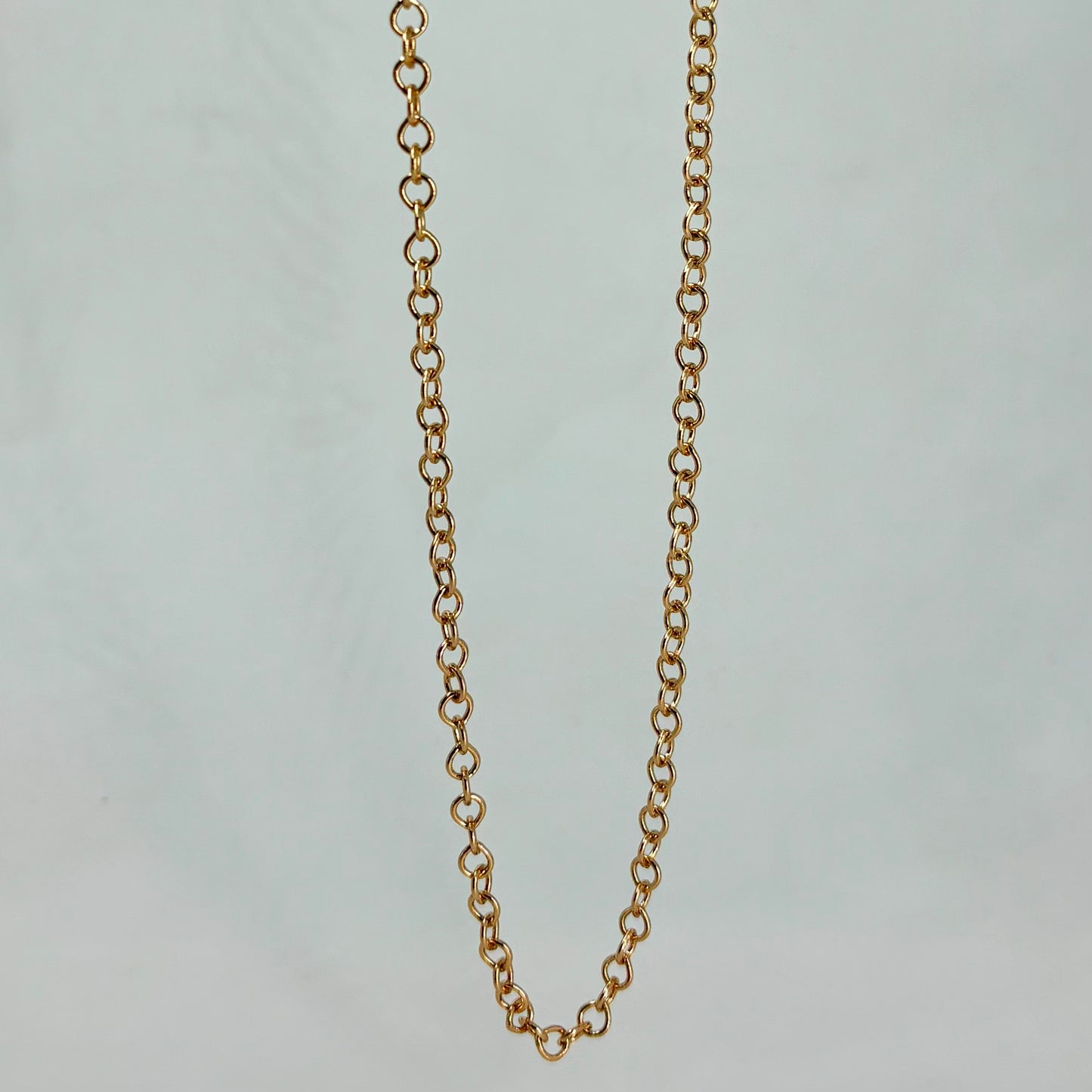 Elegant Rose Gold-Plated Chain