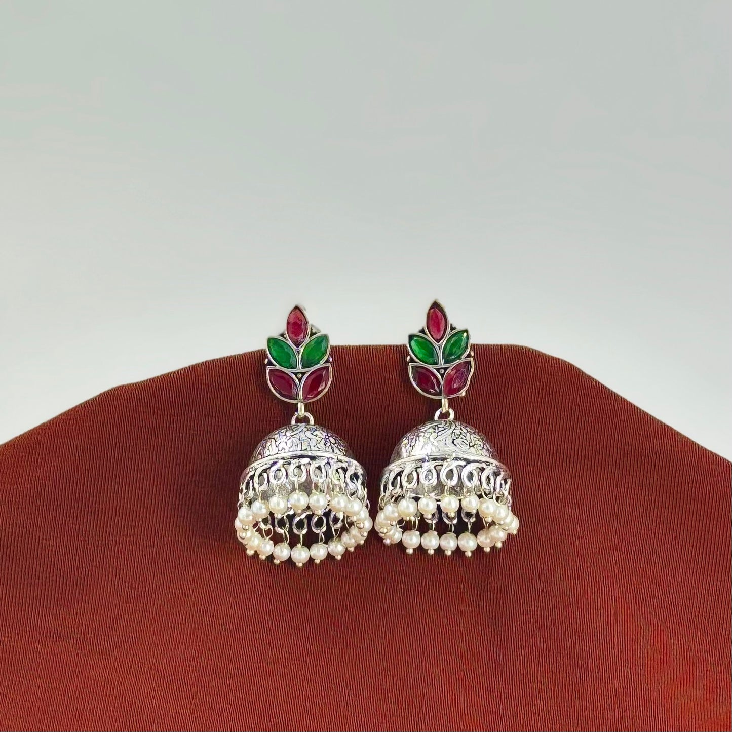 Kundan Jhumka - Colours Available