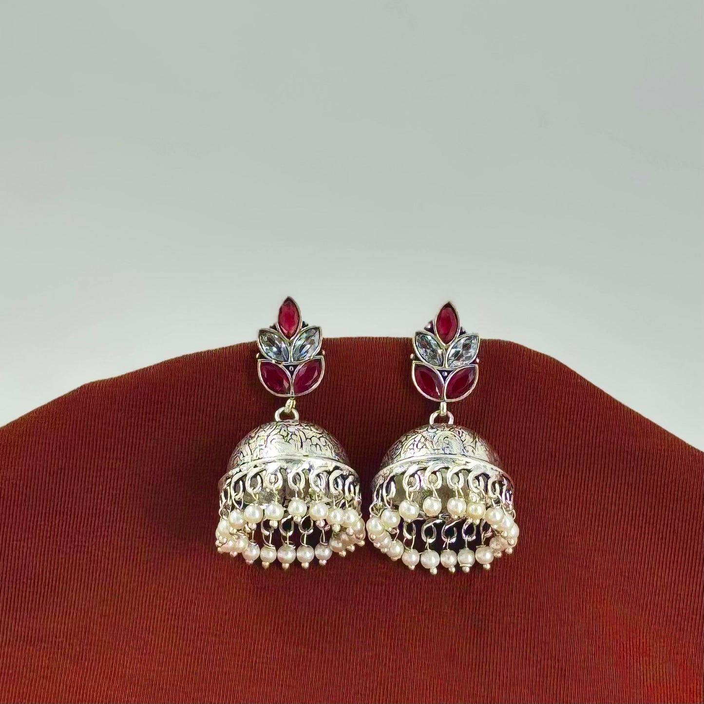 Kundan Jhumka - Colours Available