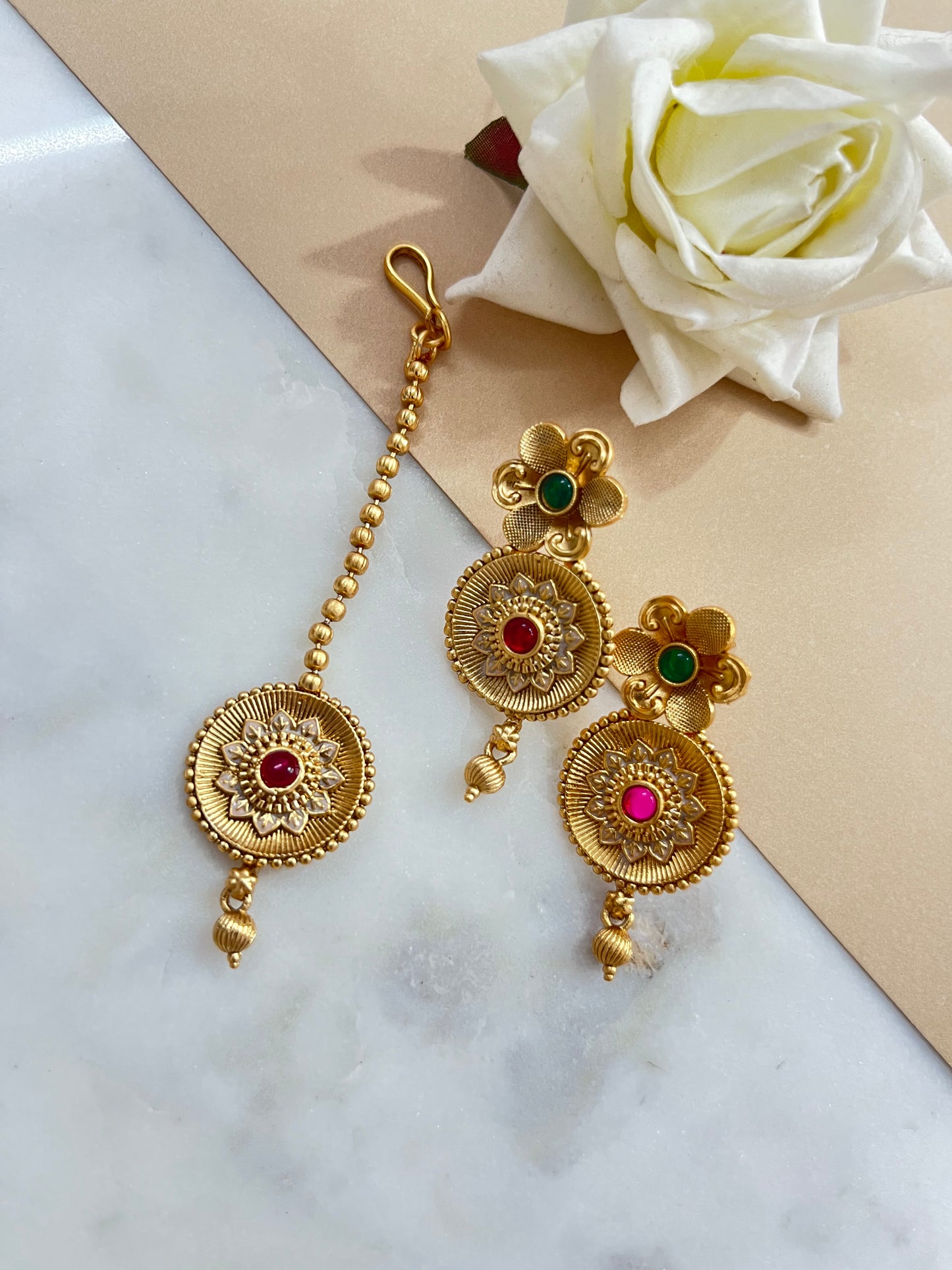 COMBO SET GOLD LOOK ALIKE-1