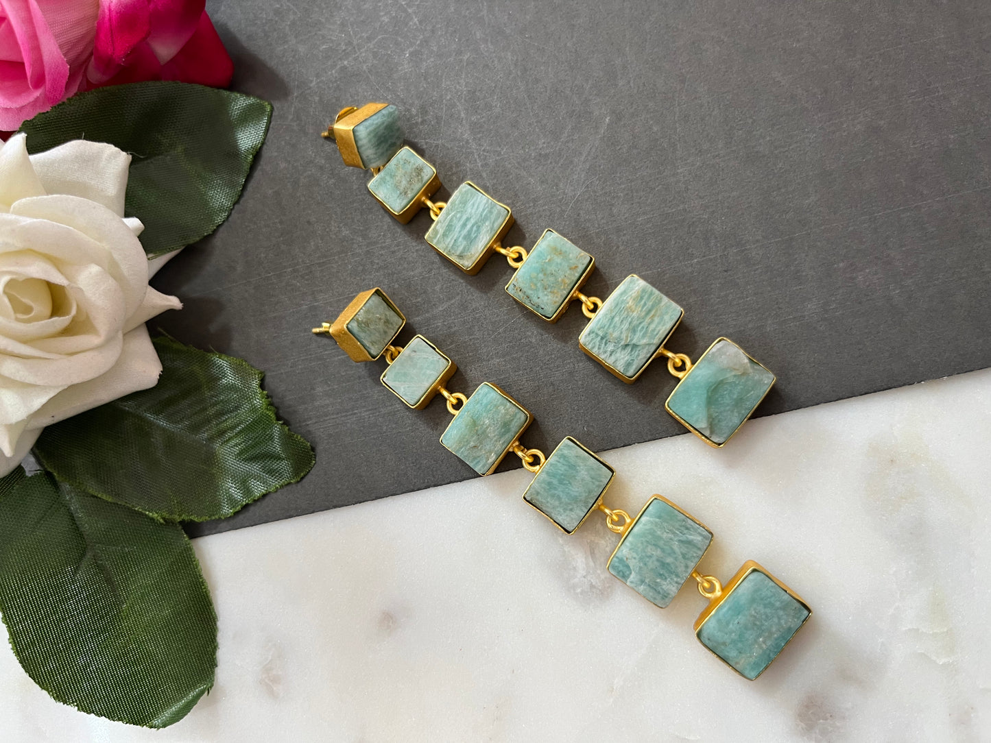 NATURAL STONE DANGLER