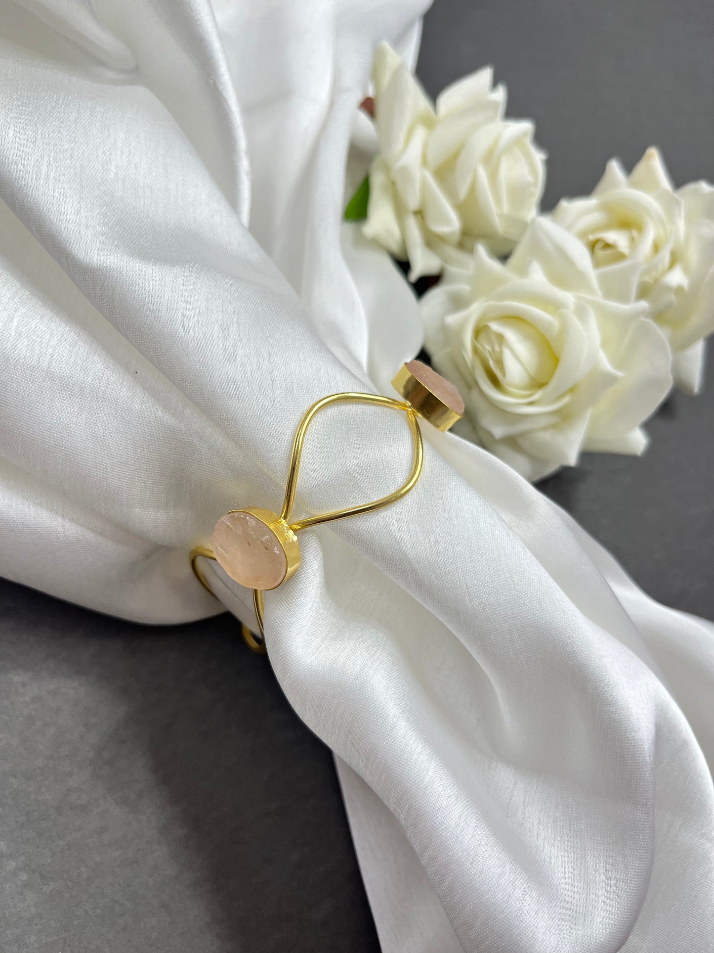 NATURAL STONE BANGLE