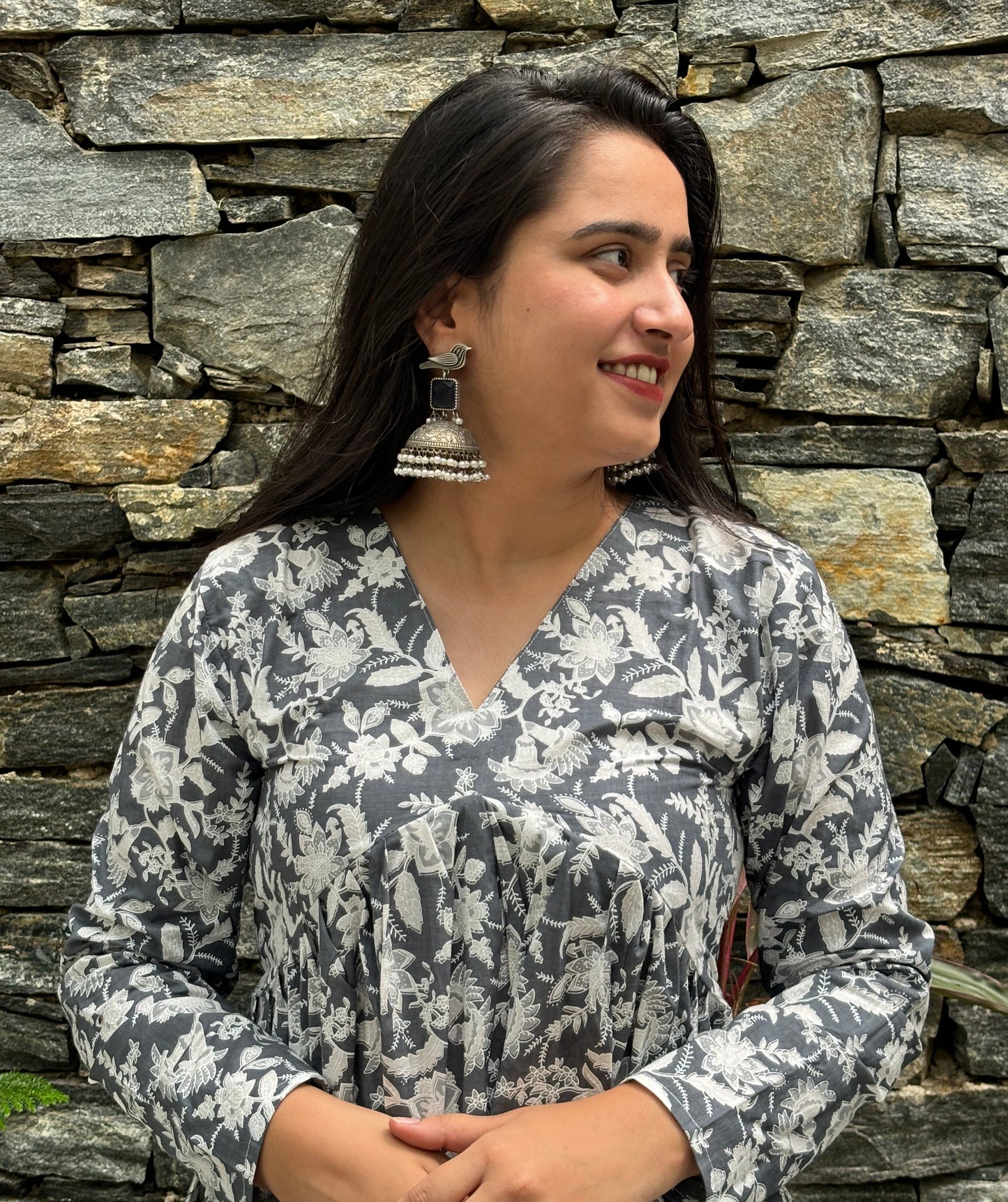 Pure Cotton Full-sleeve Top