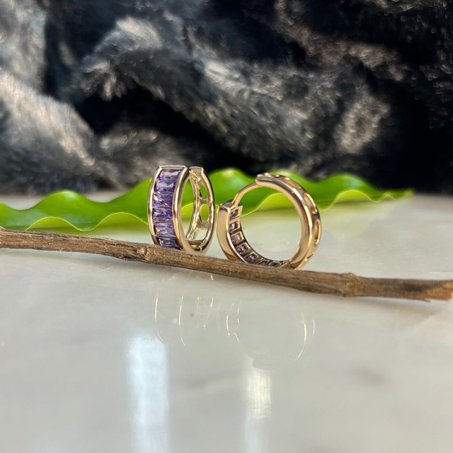 Anti-Turnish Hoops - Lavender