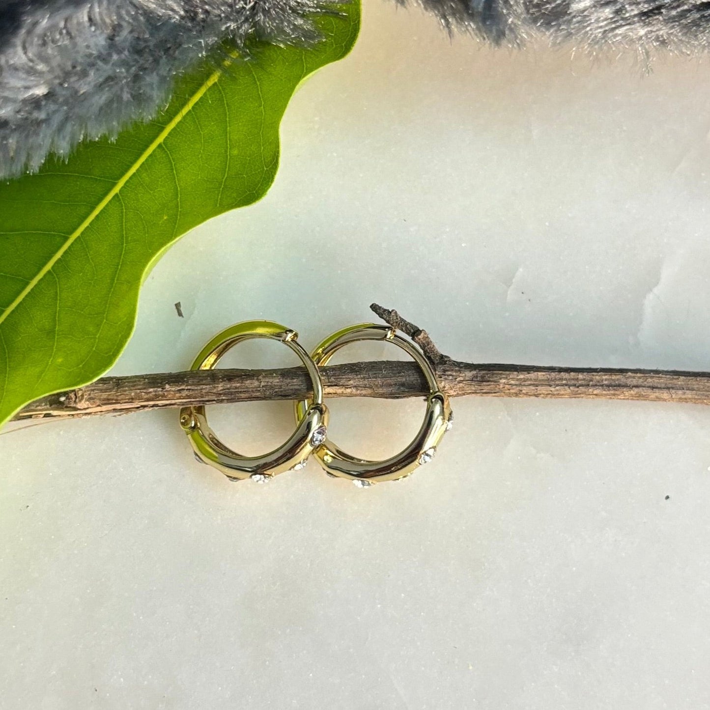 Gold Look-a-like Hoops
