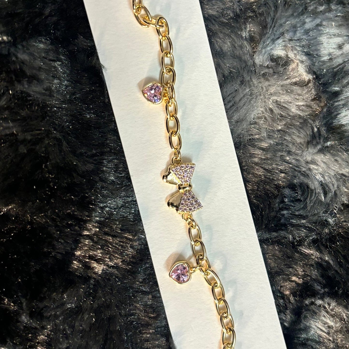 Bow Shape Bracelet - Lavender