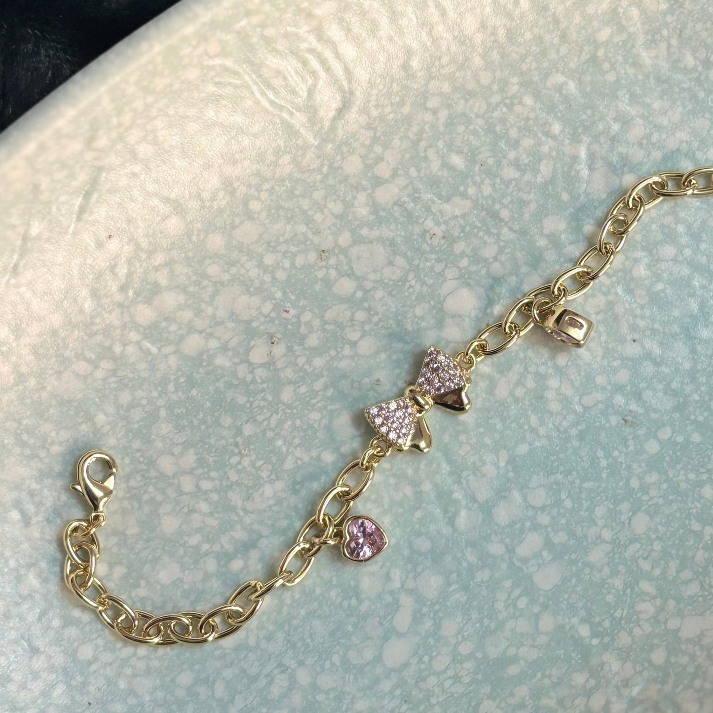 Bow Shape Bracelet - Lavender