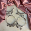 Oxidised Charms Bangle - Set of 4