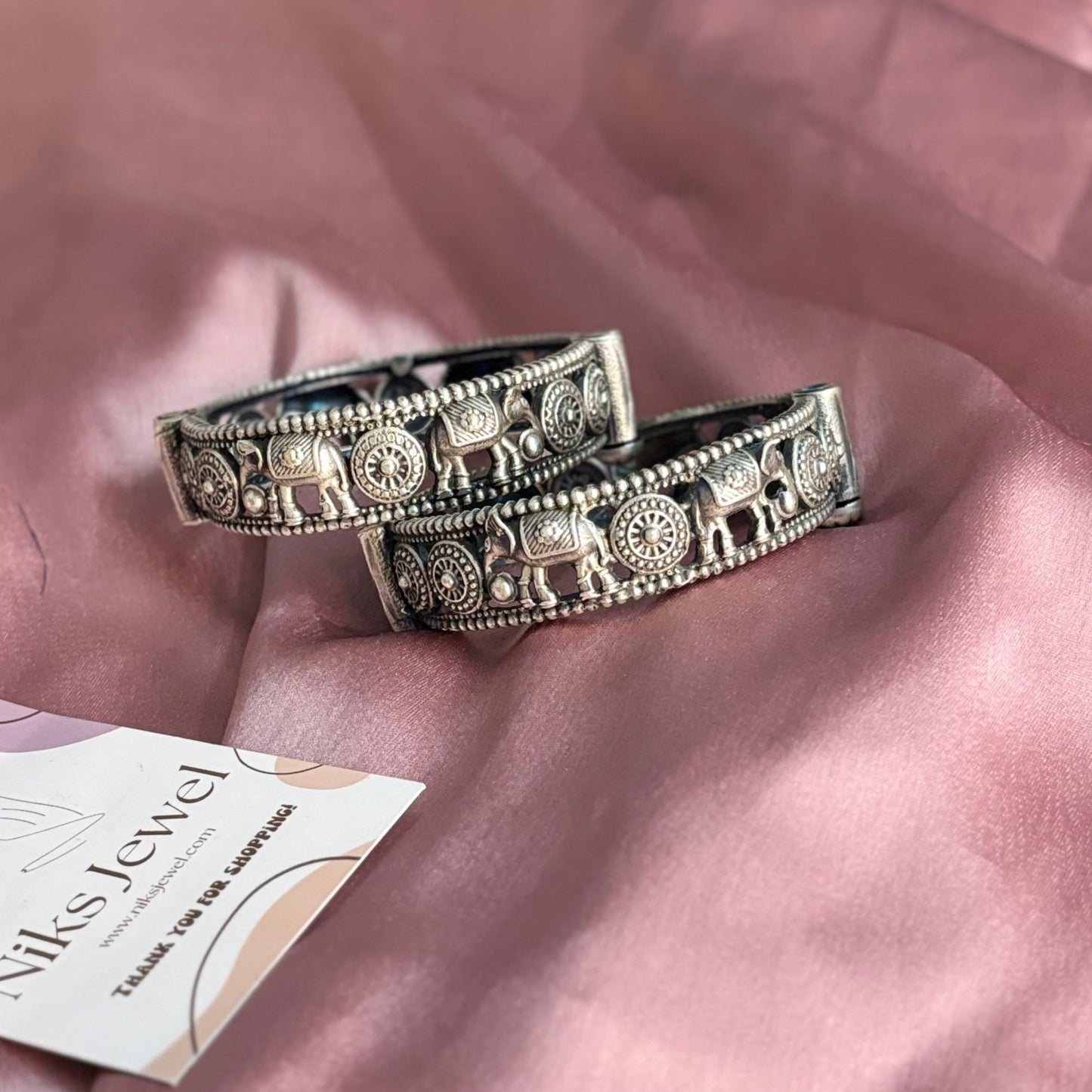 SLA Bangle - Elephant Motive - 1 Piece