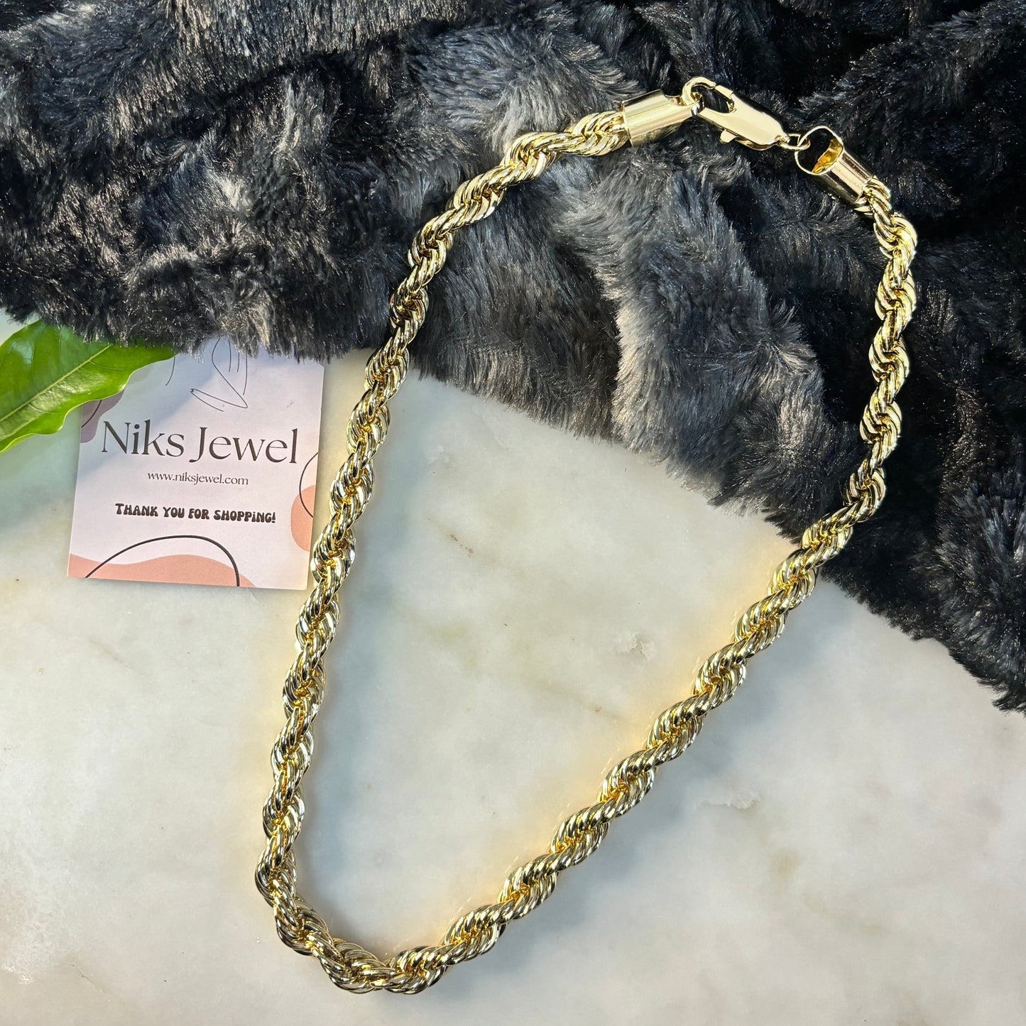 Broad Unisex Rope Chain