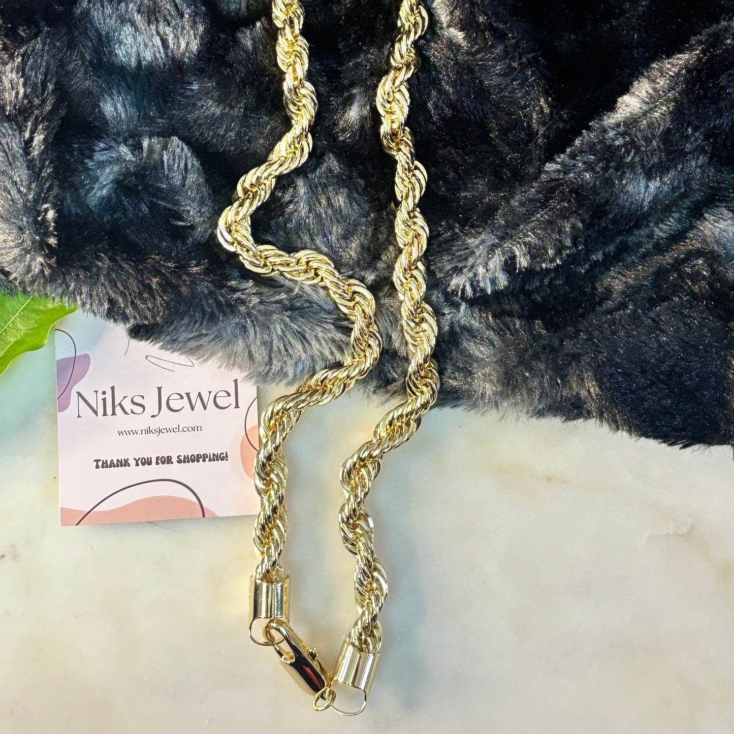 Broad Unisex Rope Chain