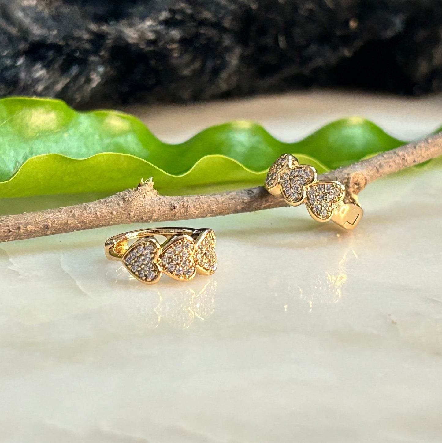 Little Hearts Earhoop