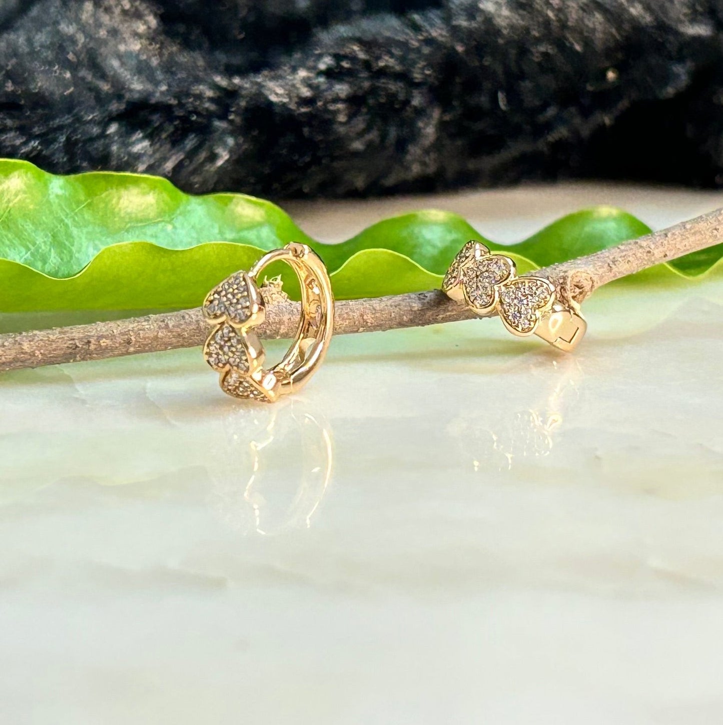 Little Hearts Earhoop