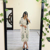 Cotton Flex Embroidered Dress