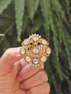 Polki Floral Hairpin/Comb