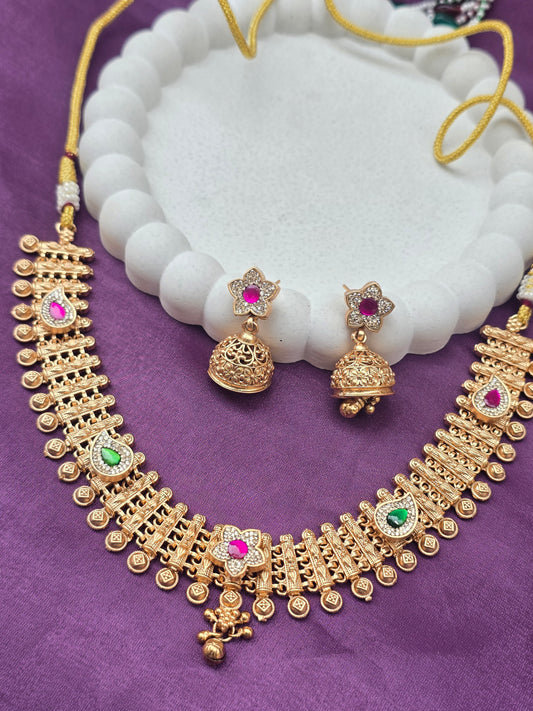 Antique Temple Fusion Necklace