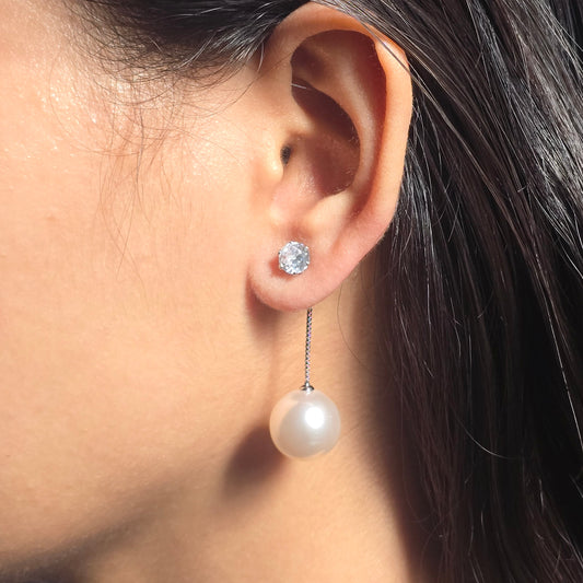 Elegant Pearl Drop Earrings ✨