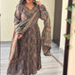 Full-sleeves Pure Cotton Anarkali Set